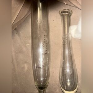 2 Vintage Princess House Crystal Vases buy one get one free